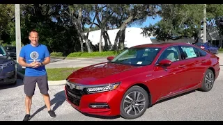 Is the 2020 Honda Accord Hybrid Touring the BEST fuel saving mid-size sedan?