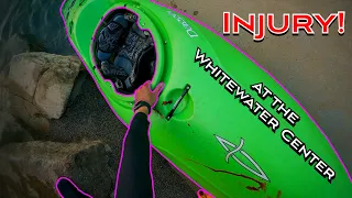 i hurt myself kayaking at the whitewater center - US National Whitewater Center, Charlotte NC