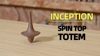 Inception (Film) Spin Top Totem-Make a wooden gyro-Immersive Decompression-ASMR