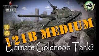 121B Medium | Ultimate Gold Noob Tank? | WoT Blitz