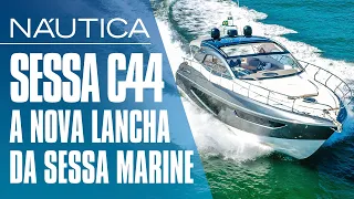 Teste Sessa C44: navegamos na nova lancha da Intech Boating | NÁUTICA