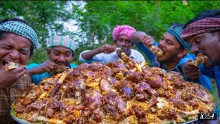 Peshawari Chawal । Pakistan Special Golden Pulao Recipe Cooking In Indian Village । Mutton Recipe