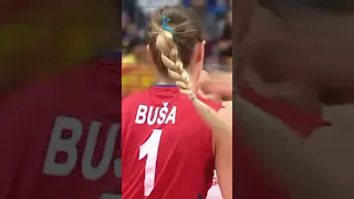 Serbia women volleyball block #shorts #volleyball #sports