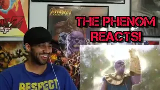 INFINITY WAR (Parody) by: King Vader REACTION!!!!!