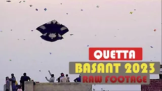 Quetta Basant 2023 Raw Footage | #quettabasant #Talhahussain #basantmela