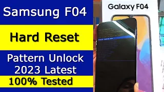 Samsung F04 hard reset | Samsung F04 Pattern lock kaisa khola 2023 |