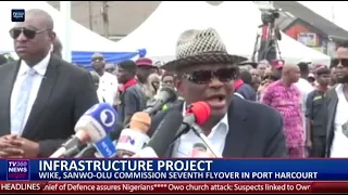 Infrastructure project: Wike, Sanwo-Olu commission seventh flyover in Port Harcourt