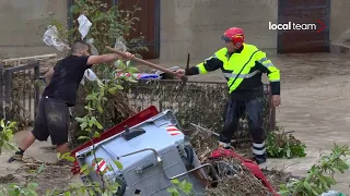 Cantiano, fango ovunque: "Tuoni e fulmini di continuo"