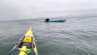 Self-recovery demo in Force 4 winds and rain.