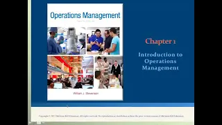 Chapter 1: Introduction to Operations Management