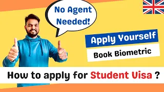 How to apply for UK Student Visa | Tier 4 UK Visa | Apply Online | Without agent