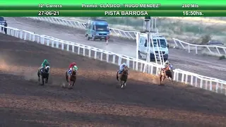 HIPODROMO MENDOZA   12ªca  PREMIO  CLÁSICO  “HUGO MENDEZ” 280 Mts 1