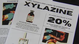 Xylazine designated as 'an emerging threat' due to deaths when mixed with fentanyl