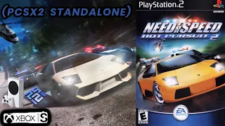 Need for Speed: Hot Pursuit 2 Running on Xbox Series S (PCSX2 Standalone) (See pinned comment)