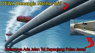 DEWA Aja Heran ! Jalan Tol Bawah Laut Sepanjang 1100 KM Melebihi Pulau Jawa Terpanjang Di Dunia