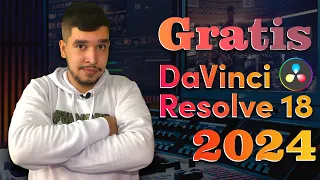 Como Descargar DaVinci Resolve 18 Gratis 2024 🎥 Programa para Editar Videos ✅