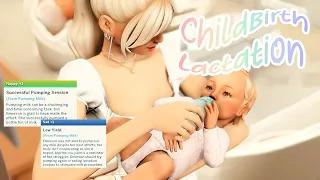Must Have Mod For Infants // Breast pump, formula, lactation cookies: The Sims 4: Mods