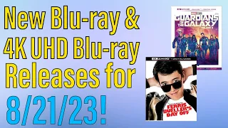 New Blu-ray & 4K UHD Blu-ray Releases for August 1st, 2023!