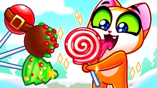 YUM! 😋 Lollipop Song! 🍭 Brush Your Teeth Kids Cartoons and Nursery Rhymes by Purr-Purr Tails