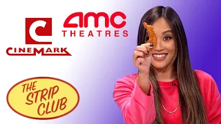 AMC Theaters Vs. Cinemark Theaters Chicken Strip Taste Test | The Strip Club | Yahoo! Lifestyle