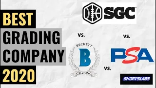 BGS vs PSA vs SGC - The Best Sports Card Grading Company in 2020 Review