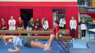 Natick HS Gymnastics :: Winter 2023 vs Framingham HS