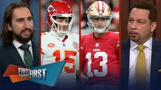 Patrick Mahomes replaced atop Mahomes Mountain, Purdy & Browning ascend | NFL | FIRST THINGS FIRST