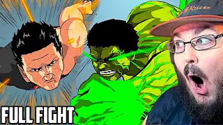 SUPERMAN VS HULK Animation (Full Version) -Taming The Beast II By @zimautanimation REACTION!!!