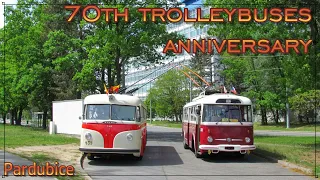 70th trolleybuses anniversary in Pardubice | Oslava 70. výročí provozu trolejbusů v Pardubicích