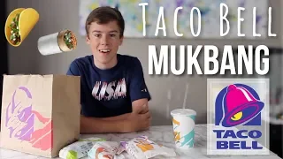 TRYING TACO BELL FOR THE FIRST TIME | A MUKBANG