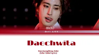 Han Jisung-Daechwita(AI cover) Original՝ Suga (Color Coded Lyrics)