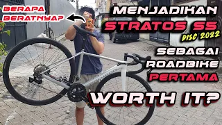 Alasan Beli Sepeda Balap Roadbike Polygon Strattos S5 Disc Edisi 2022  | groupset shimano 105