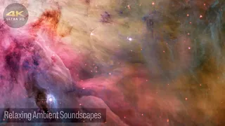 Orion Nebula Fly-Through Animation (M42 NASA 3D Visualization) Ambient Space Music