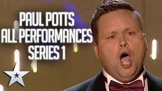 Paul Potts: From Audition to WINNING performance! | Britain's Got Talent