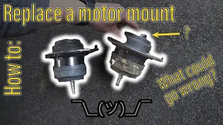 Grand Cherokee OWNERS: Replace your 5.7 HEMI motor mount in your driveway