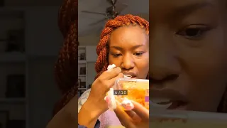 TRYING  HONEYCOMB FOR THE FIRST TIME #food #honey #honeycomb #reaction #review