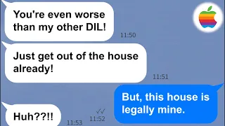 【Apple】My MIL tried to kick me out of my home... but she doesn't realize that I own this house!
