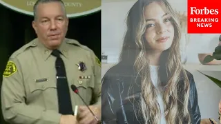 JUST IN: Los Angeles Sheriff Holds Press Briefing Following Killing Of Brianna Kupfer