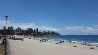 Kings Beach, gorgeous for all the family, Caloundra, Queensland, Australia informative 4K Walking