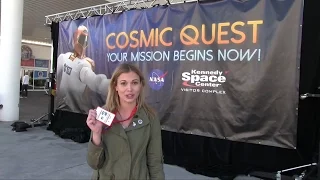 Cosmic Quest interactive game at Kennedy Space Center Visitor Complex