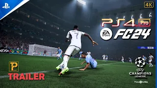 EA SPORTS FC 24 | Official Gameplay Trailer - Old Gen PS4 Pro Gameplay [4K HDR]