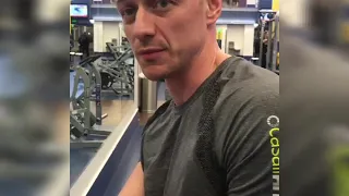 James McAvoy Shares His Favorite Leg Exercise
