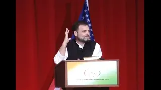 Rahul Gandhi in NYC