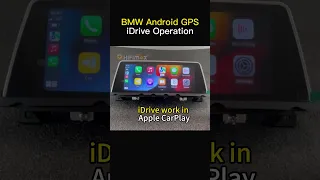 BMW Android GPS support iDrive operation | iDrive controller working in both Android & OEM interface