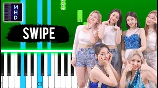 ITZY - SWIPE - Piano Tutorial