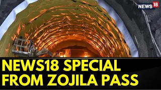 Kashmir News: Zojila Tunnel Project Work On In Full Swing | Indian Defence Forces | Zojila Pass