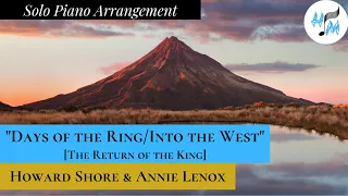 "Days of the Ring/Into the West" Solo Piano Arrangement + SHEET MUSIC LINK