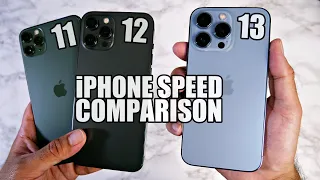 iPhone 13 Pro Speed Comparison: 13 Pro vs 12 Pro Max vs 11 Pro Max - How Fast is the A15 Bionic?