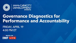 Capacity Development Talk: Governance Diagnostics for Performance and Accountability