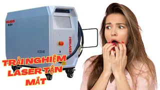 Máy hàn laser riland công suất 1200w siêu mini nhỏ gọn giá rẻ hết hồn